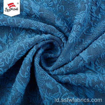 Berbagai Jenis Soft Hand Feel Custom Jacquard Fabric